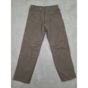 KUHL Renegade Pants Mens 30x30 Brown Tundra Nylon Spandex Hiking Outdoor 5044